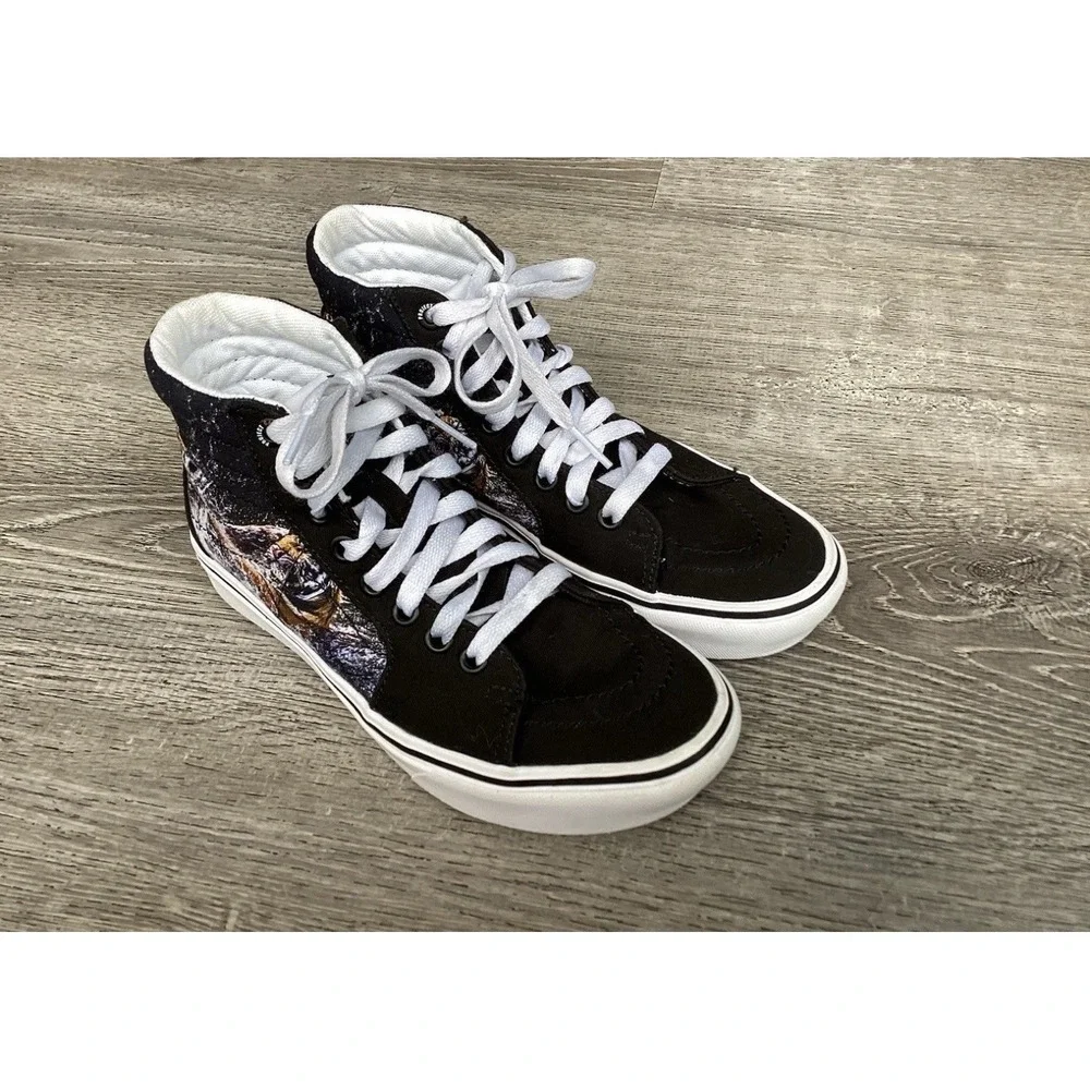 Vans Sk8-Hi Sneakers Mens 3.5 Womens 5 Project Cat Discovery Tiger Comfycush